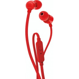 JBL T110 Ενσύρματα Ακουστικά In-Ear Με Πλήκτρο Ελέγχου Και Μικρόφωνο Για Handsfree Κλήσεις red
