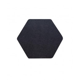 Audiodesigner ECOPLAN® Hexagon Ηχοαπορροφητικά Πάνελ 17,3 cm Μαύρο (Σετ 4 Τεμαχίων)-