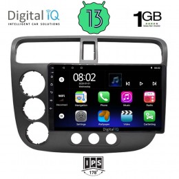 DIGITAL IQ RSA 1187_GPS (9inc) MULTIMEDIA TABLET OEM HONDA CIVIC 4D mod. 2001-2006