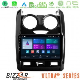 Bizzar Ultra Series Dacia Duster 2014-2018 8core Android13 8+128gb Navigation Multimedia Tablet 9 u-ul2-Dc0430