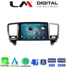 LM Digital - LM ZR8447 GPS Οθόνη OEM Multimedia Αυτοκινήτου για MERCEDES ML (W166) 2011>2015  (CarPlay/AndroidAuto/BT/GPS/WIFI/GPRS) electriclife