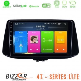 Bizzar 4t Series Hyundai i30 4core Android12 2+32gb Navigation Multimedia Tablet 9 u-lvb-Hy0890
