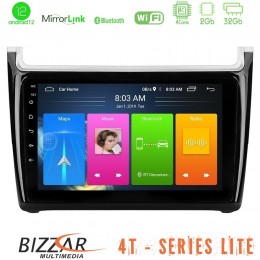 Bizzar 4t Series vw Polo 4core Android12 2+32gb Navigation Multimedia Tablet 9 u-lvb-Vw6901pb