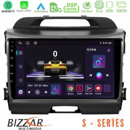 Bizzar s Series kia Sportage 8core Android13 6+128gb Navigation Multimedia Tablet 9 u-s-Ki0034