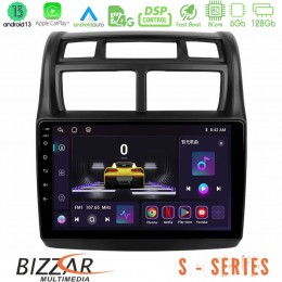 Bizzar s Series kia Sportage 2008-2011 8core Android13 6+128gb Navigation Multimedia Tablet 9 u-s-Ki0108