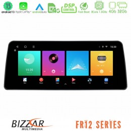 Bizzar car pad Fr12 Series Mitsubishi Lancer 2004 – 2008 8core Android13 4+32gb Navigation Multimedia Tablet 12.3 u-Fr12-Mt608