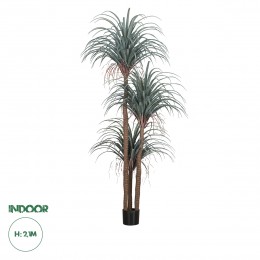 GloboStar® Artificial Garden PANDANUS TREE 20050 Τεχνητό Διακοσμητικό Φυτό Πάνδανος Υ210cm