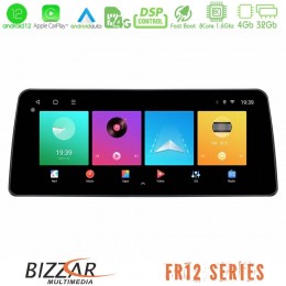 Bizzar car pad Fr12 Series Toyota Prius 2010-2015 8core Android 12 4+32gb Navigation Multimedia Tablet 12.3″ u-Fr12-Ty1082