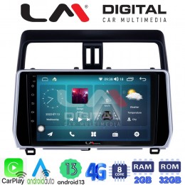 LM Digital - LM ZR8400 GPS Οθόνη OEM Multimedia Αυτοκινήτου για Toytota Land Cruiser 2019> (CarPlay/AndroidAuto/BT/GPS/WIFI/GPRS) electriclife