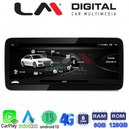 LM Digital - LM GH6 310 LOW Οθόνη OEM Multimedia Αυτοκινήτου για AUDI A4 2009 > 2017 με εγχρωμη οθόνη (CarPlay/AndroidAuto/BT/GPS/WIFI/GPRS) electriclife