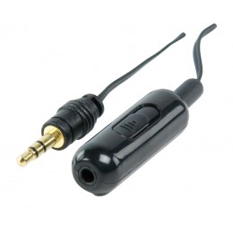 EXTENSION CABLE JACK 3,5 WITH VOLUME CONTROL VALUELINE 433G-1.2