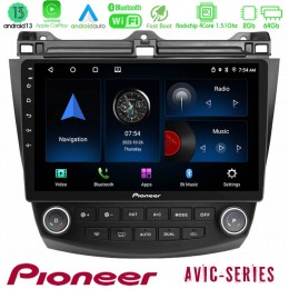 Pioneer Avic 4core Android13 2+64gb Honda Accord 2002-2008 Navigation Multimedia Tablet 10 u-p4-Hd0669