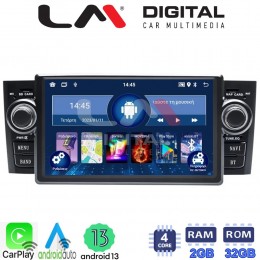 LM Digital - LM V4260 GPS Οθόνη OEM Multimedia Αυτοκινήτου για Fiat Punto 2005 > 2012 (CarPlay/AndroidAuto/BT/GPS/WIFI/GPRS) electriclife