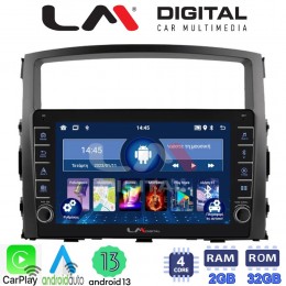 LM Digital - LM ZG4038 GPS Οθόνη OEM Multimedia Αυτοκινήτου για MITSUBISHI PAJERO 2006>2014 (CarPlay/AndroidAuto/BT/GPS/WIFI/GPRS) electriclife