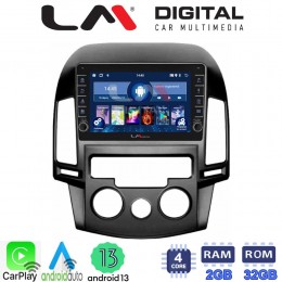 LM Digital - LM ZG4043AC GPS Οθόνη OEM Multimedia Αυτοκινήτου για HYUNDAI i30 2007-2012  (CarPlay/AndroidAuto/BT/GPS/WIFI/GPRS) electriclife