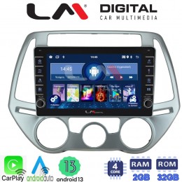 LM Digital - LM ZG4839 GPS Οθόνη OEM Multimedia Αυτοκινήτου για HYUNDAI i20 2008>2013 (CarPlay/AndroidAuto/BT/GPS/WIFI/GPRS) electriclife