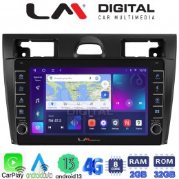 LM Digital - LM ZG8140B GPS Οθόνη OEM Multimedia Αυτοκινήτου για Ford Fiesta 2006 -> 2008 (CarPlay/AndroidAuto/BT/GPS/WIFI/GPRS) electriclife