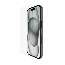 Belkin OVA132zz ScreenForce UltraGlass Anti-Microbial Screen Protection for iPhone 15 Plus/14 Pro Ma