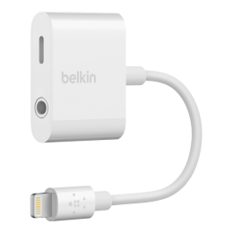 Belkin NPA004btWH 3.5mm Audio + USB-C™ Charge Adapter