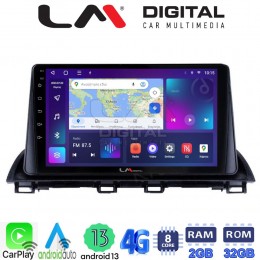 LM Digital - LM ZE8461 GPS Οθόνη OEM Multimedia Αυτοκινήτου για Mazda 3 2014 >  (CarPlay/AndroidAuto/BT/GPS/WIFI/GPRS) electriclife