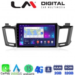 LM Digital - LM ZE8947 GPS Οθόνη OEM Multimedia Αυτοκινήτου για TOYOTA RAV 4  2013 > 2020 (CarPlay/AndroidAuto/BT/GPS/WIFI/GPRS) electriclife