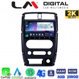 LM Digital - LM ZQ8186 GPS Οθόνη OEM Multimedia Αυτοκινήτου για SUZUKI JIMNY 2007 > 2018   (CarPlay/AndroidAuto/BT/GPS/WIFI/GPRS) electriclife