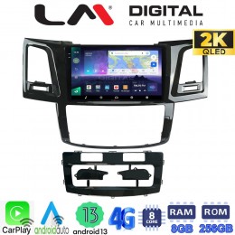 LM Digital - LM ZQ8820 GPS Οθόνη OEM Multimedia Αυτοκινήτου για TOYOTA HILUX 2005>2016 (CarPlay/AndroidAuto/BT/GPS/WIFI/GPRS) electriclife