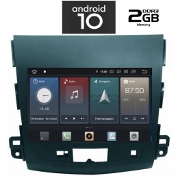 IQ-AN X1156_GPS (TABLET). CT C-CROSSER - MITS. OUTLANDER - PG 4007  mod. 2006-2012   ANDROID 10