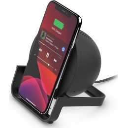 Belkin AUF001VFbk Wireless Charging Stand + Speaker