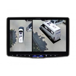 Alpine HCS-T100 360° Camera system for Motorhomes and Camper Vans eliminates any blind spots