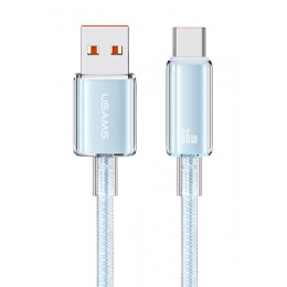 USAMS καλώδιο USB-C σε USB US-SJ658, 66W, 480Mbps, 1.2m, μπλε