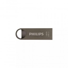 Philips Moon 128GB USB 3.1 Stick Ασημί (FM12FD165B/00) (PHIFM12FD165B-00)
