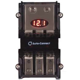 Ασφαλειοθήκη με βολτόμετρο και 3x AFS Ασφάλειες Auto-Connect 720FB3MANLL2
