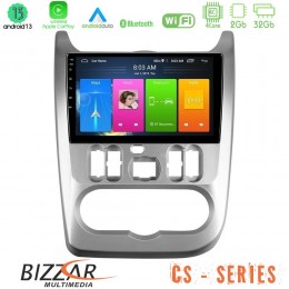 Bizzar cs Series 4core Android13 2+32gb Dacia Duster/sandero/logan Navigation Multimedia Tablet 9 u-cs-Dc0766