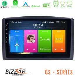 Bizzar cs Series 4core Android13 2+32gb Mercedes Vito 2015-2021 Navigation Multimedia Tablet 10 u-cs-Mb0779