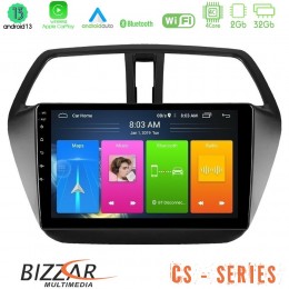 Bizzar cs Series 4core Android13 2+32gb Suzuki sx4 s-Cross Navigation Multimedia Tablet 9 u-cs-Sz578