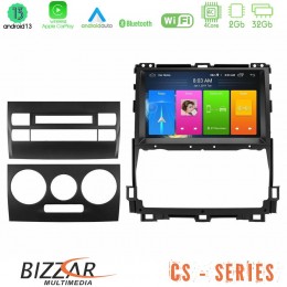 Bizzar cs Series 4core Android13 2+32gb Toyota Land Cruiser J120 2002-2009 Navigation Multimedia Tablet 9 u-cs-Ty0451