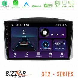 Bizzar xt2 Series Jeep Grand Cherokee 2005-2007 4core Android13 2+32gb Navigation Multimedia Tablet 10″ u-xt2-Jp1701