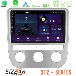 Bizzar xt2 Series 4core Android13 2+32gb vw Scirocco 2008-2014 Navigation Multimedia Tablet 9 u-xt2-Vw0084