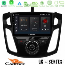 Cadence qg Series 8core Android13 4+64gb Ford Focus 2012-2018 Navigation Multimedia Tablet 9 u-qg-Fd0044