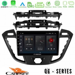 Cadence qg Series 8core Android13 4+64gb Ford Transit Custom/tourneo Custom Navigation Multimedia Tablet 9 u-qg-Fd680