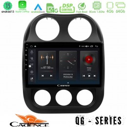 Cadence qg Series 8core Android13 4+64gb Jeep Compass 2012-2016 Navigation Multimedia Tablet 9 u-qg-Jp0076