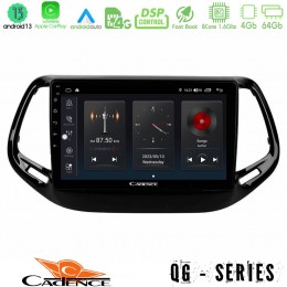 Cadence qg Series 8core Android13 4+64gb Jeep Compass 2017&gt; Navigation Multimedia Tablet 10 u-qg-Jp0143