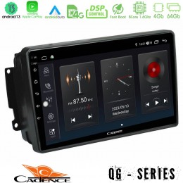 Cadence qg Series 8core Android13 4+64gb Mercedes C/clk/g Class (W203/w209) Navigation Multimedia Tablet 9 u-qg-Mb0566