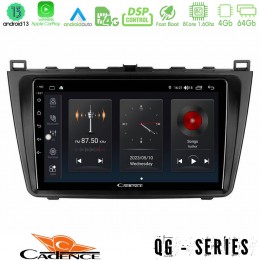 Cadence qg Series 8core Android13 4+64gb Mazda 6 2008-2012 Navigation Multimedia Tablet 9 u-qg-Mz0233