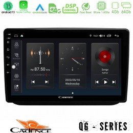 Cadence qg Series 8core Android13 4+64gb Skoda Fabia 2007-2014 Navigation Multimedia Tablet 10 u-qg-Sk0486