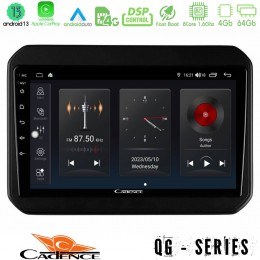 Cadence qg Series 8core Android13 4+64gb Suzuki Ignis Navigation Multimedia Tablet 9 u-qg-Sz580