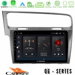 Cadence qg Series 8core Android13 4+64gb vw Golf 7 Navigation Multimedia Tablet 10 u-qg-Vw0003al
