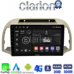 CLARION GL71300 Οθόνη OEM Multimedia Αυτοκινήτου για NISSAN MICRA 2002>2007 (CarPlay/AndroidAuto/BT/GPS/WIFI/GPRS) electriclife