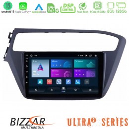 Bizzar Ultra Series Hyundai i20 2018-2020 8core Android13 8+128gb Navigation Multimedia Tablet 9 u-ul2-Hy1961